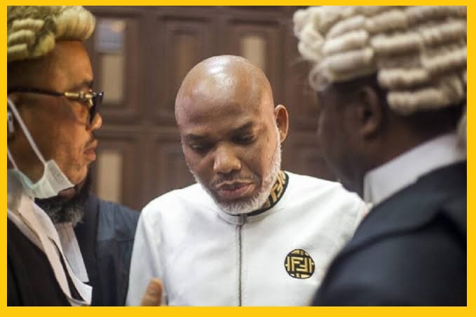 Nnamdi Kanu Challenges Court’s Authority as Judge Suspends Trial Indefinitely