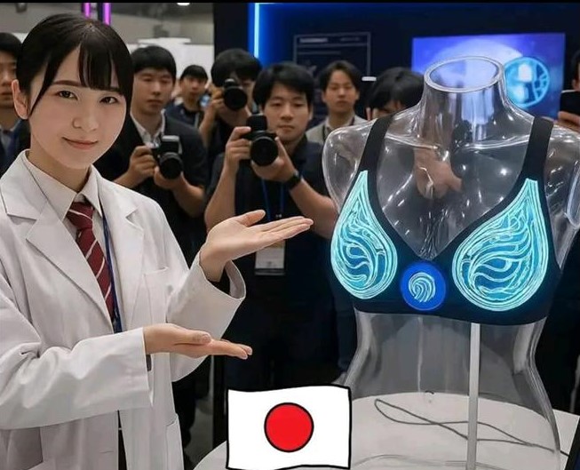 Japanese Student Designs Smart Bra That Unlocks Only With Partner’s Fingerprint