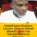 Nnamdi Kanu Dismisses Lawyers, Moves to Defend Himself — Lists Top Nigerian Figures as Witnesses