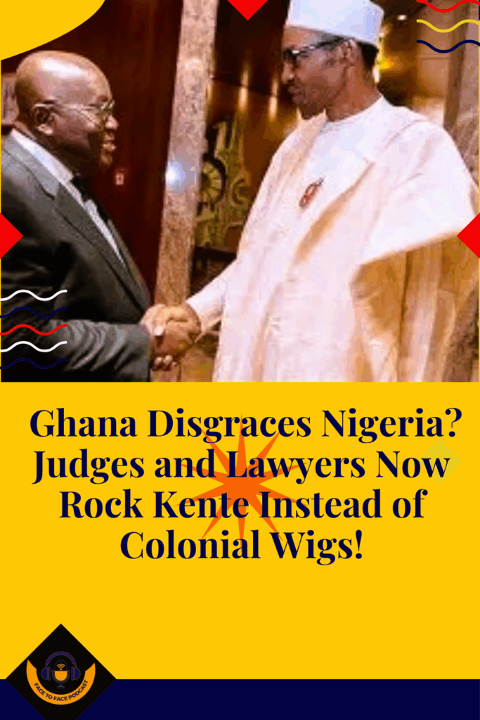 🇬🇭 Ghana Disgraces Nigeria? Judges and Lawyers Now Rock Kente Instead of Colonial Wigs! 🇳🇬