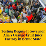 Testing Begins at Governor Alia’s Orange Fruit Juice Factory in Benue State